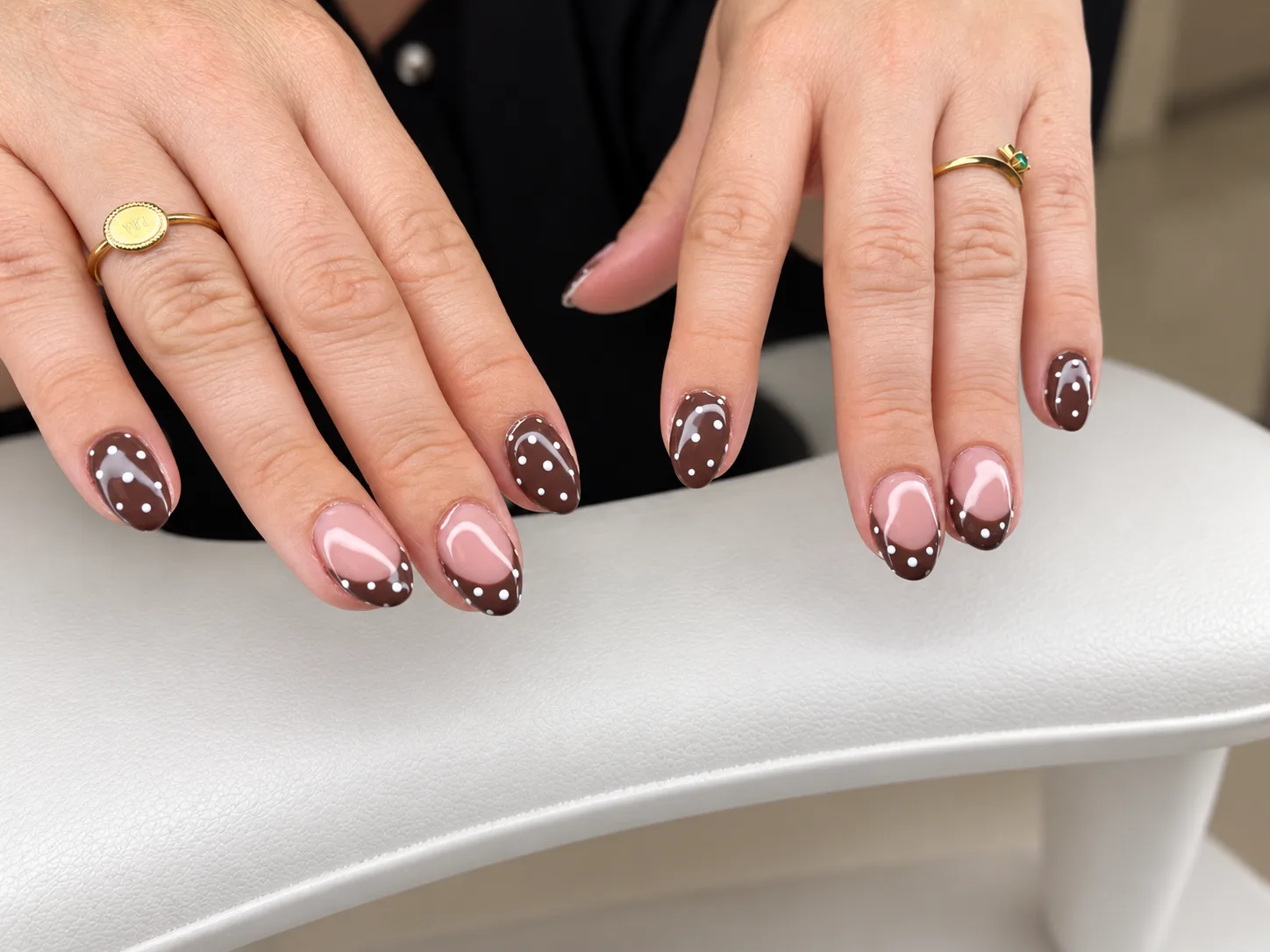 Vernis permanent avec déco