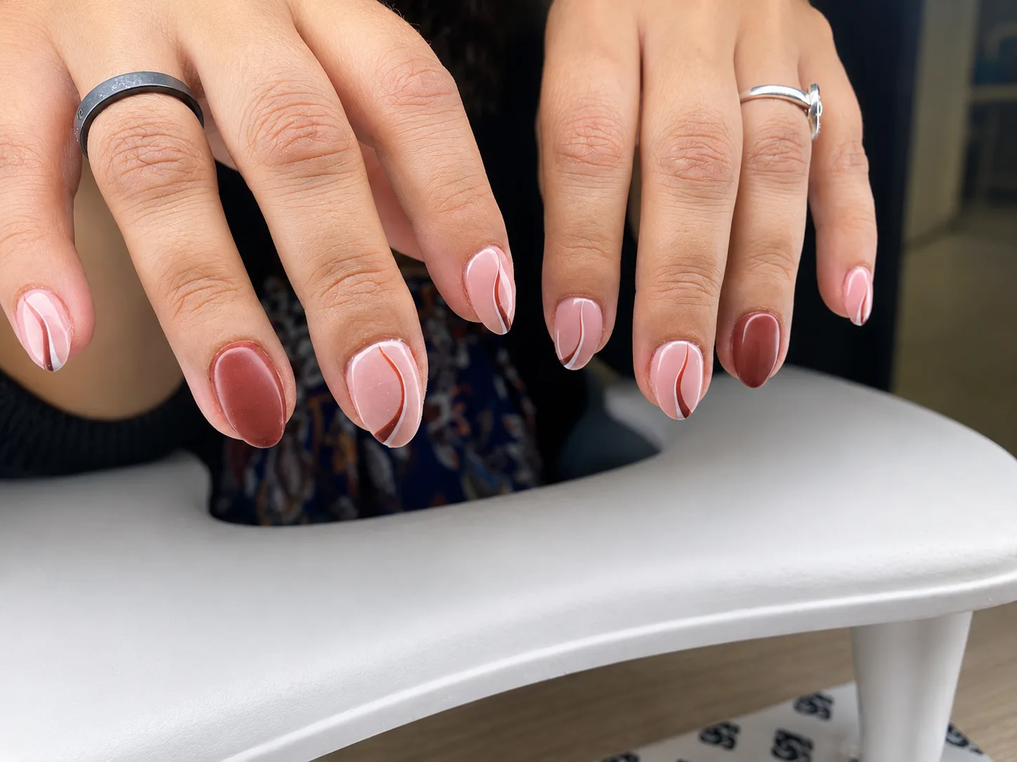 Vernis permanent avec décorations 2D