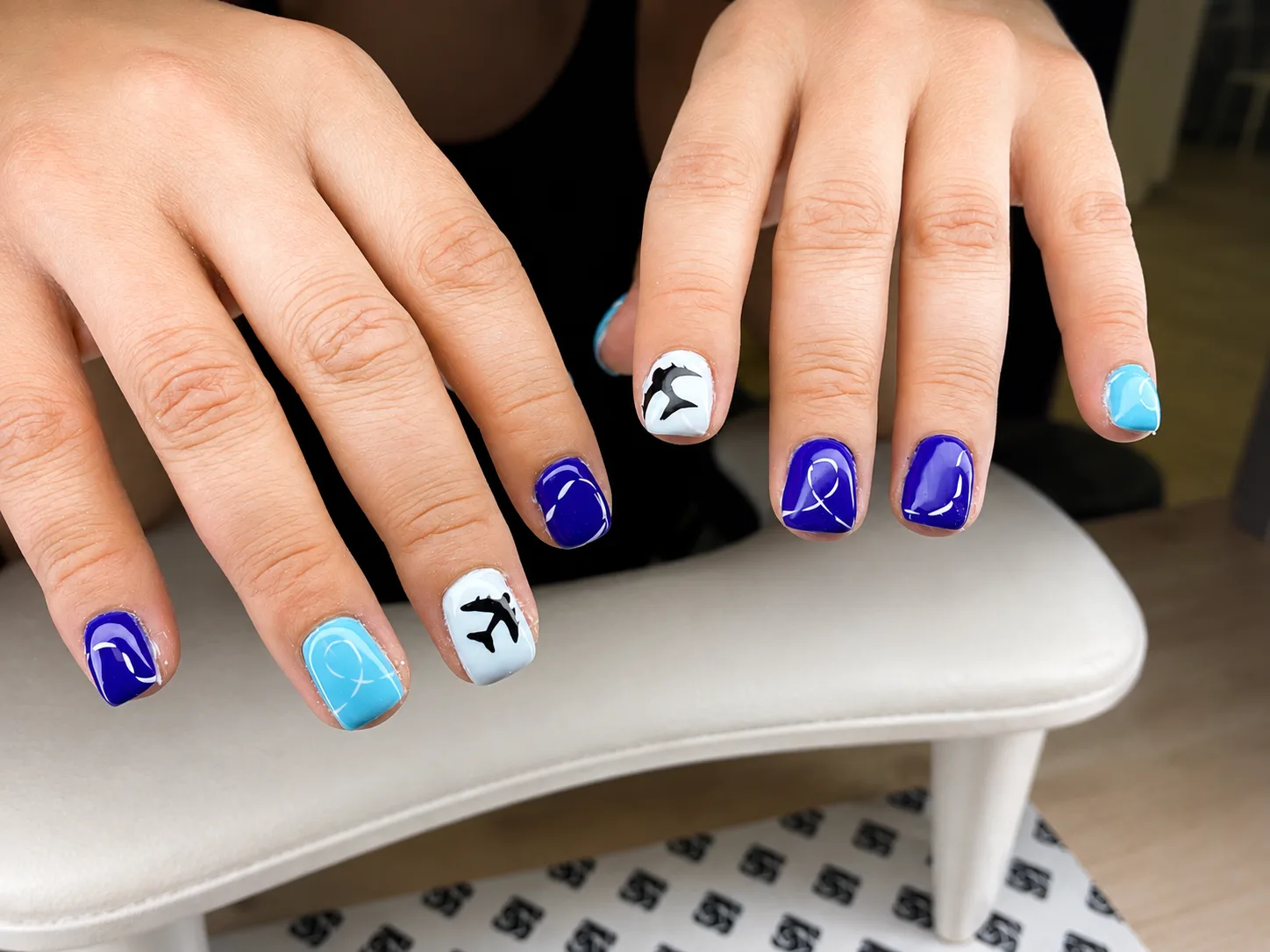 Vernis permanent avec décorations 2D - 3091200